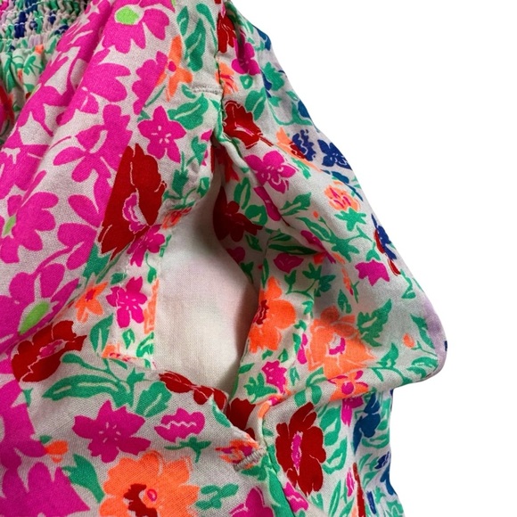 CrewCuts J. Crew Girls Floral Puff Sleeve Dress Size 6 - Picture 5 of 11